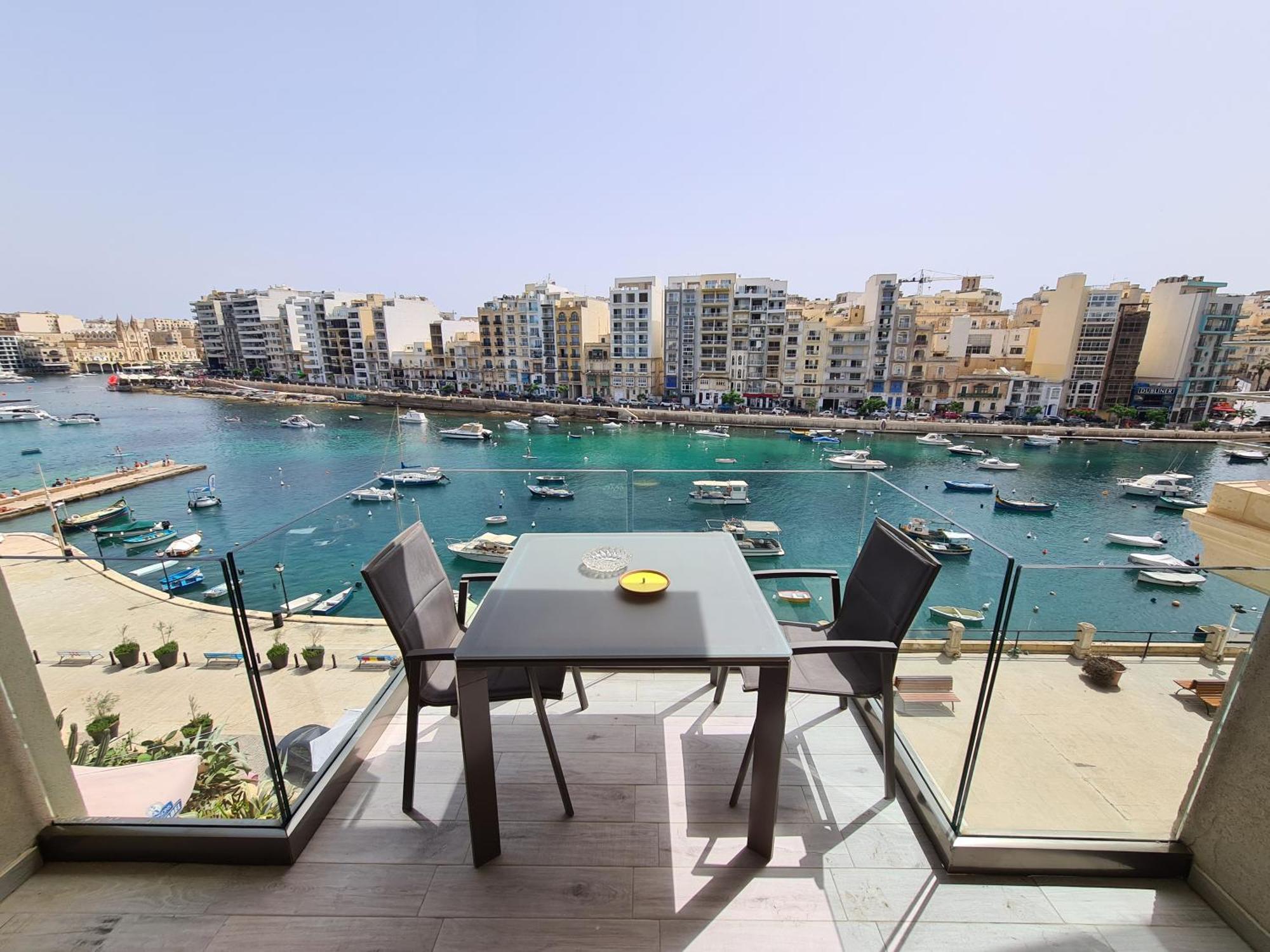 Supreme Seafront Apt With Balcony In St.Julian'S San Ġiljan Extérieur photo